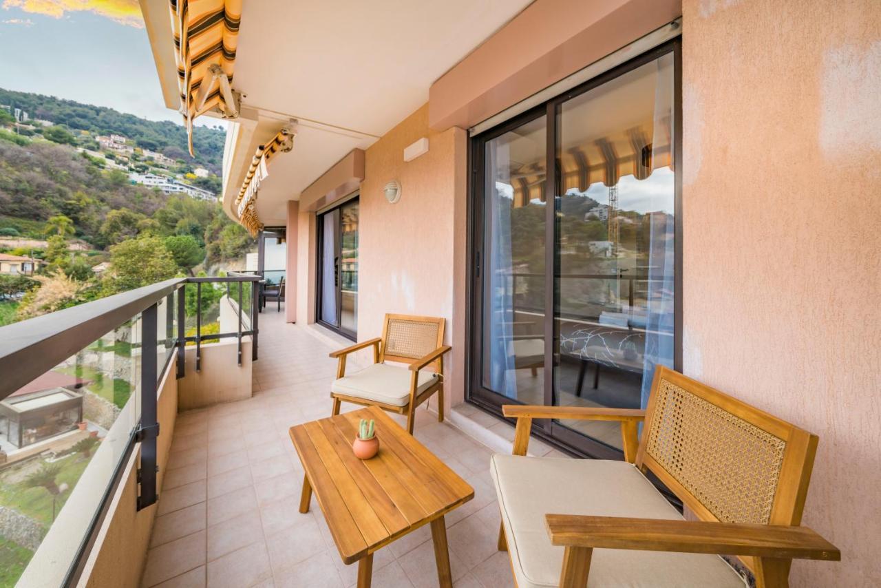 5Mn Monaco - Vue Mer - Parking - Piscine - Bb Beausoleil Esterno foto